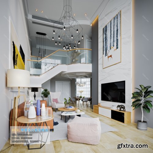 Nordic Style Livingroom 17 (2019)