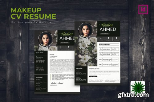 MakeUp Artist CV Resume