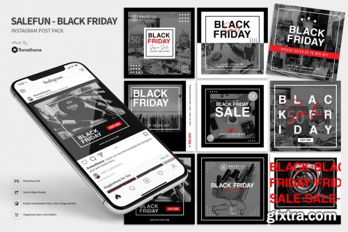 Salefun - Black Friday Promotion Instagram Post HR