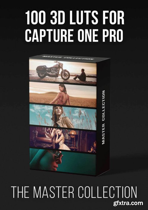 PRO EDU - Master Collection - 100 3D Lut Profiles For Capture One Pro (Win/Mac)