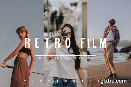 CreativeMarket - RETRO FILM Lightroom Presets Pack 4361946