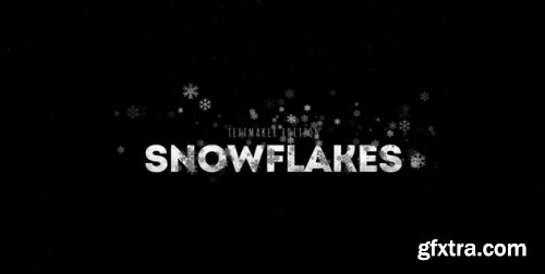 Gold & Silver Snowflake Titles - Premiere Pro 325313