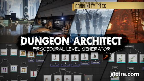 Unreal Engine 4 Marketplace - Dungeon Architect 4.23