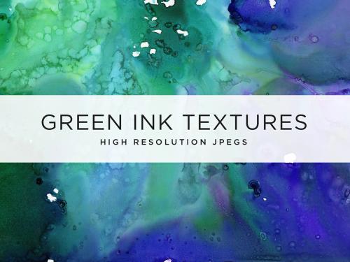Green Ink Textures