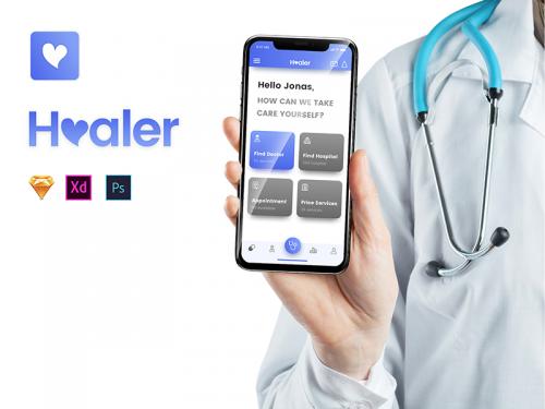 Healer Mobile App Ui Kit