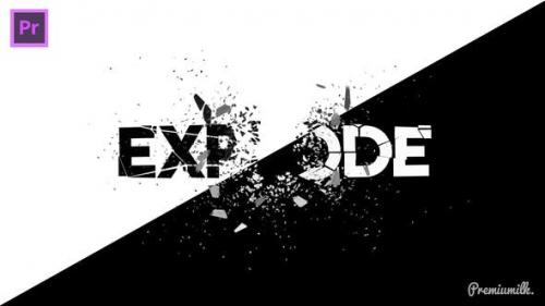 Videohive - Explode Essential Graphics | Mogrt - 22350757