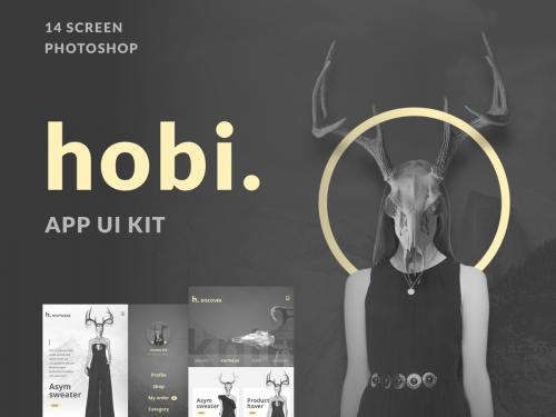 Hobi Fashion App Design