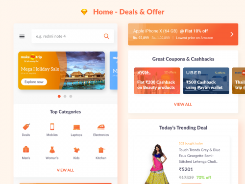Home - Deals & Offer App