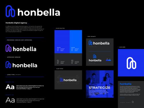 honbella - brand identity