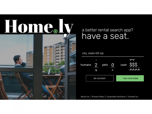 Housing App Challenge: Welcome to Home.ly