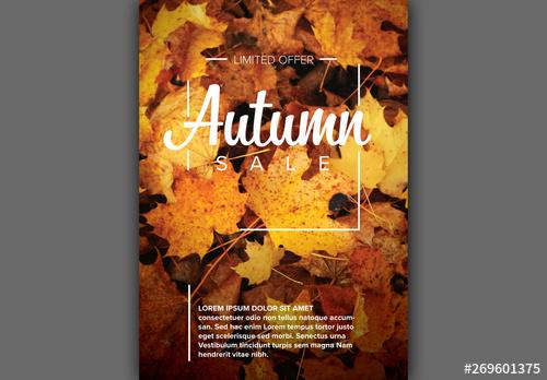 Autumn Festival Event Poster Layout - 269601375