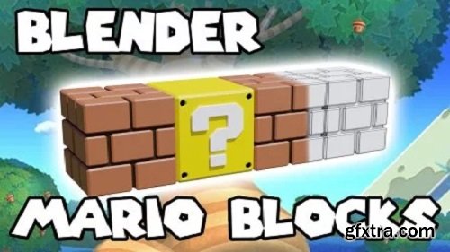 Blender - Create Mario blocks for beginners