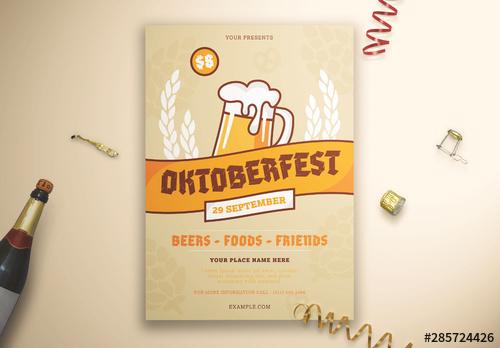 Oktober Festival Graphic Flyer Layout - 285724426