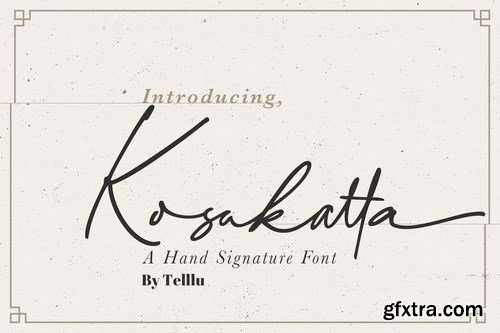 Kosakatta Signature