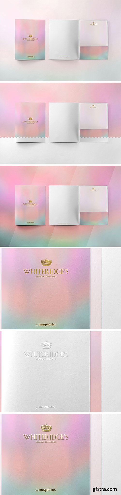 Luxury Gold-Embossed Corporate Stationery Mockup 1 130415122