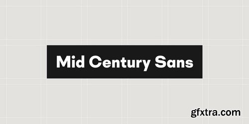 Mid Century Sans Font Family