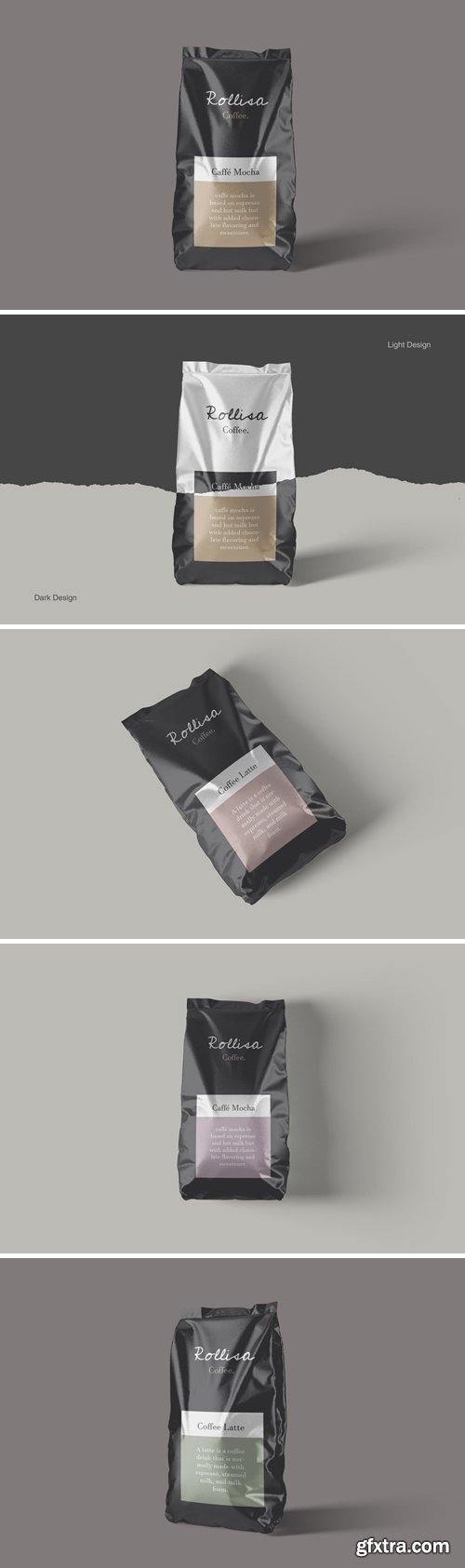 Pouch Packaging Mockups