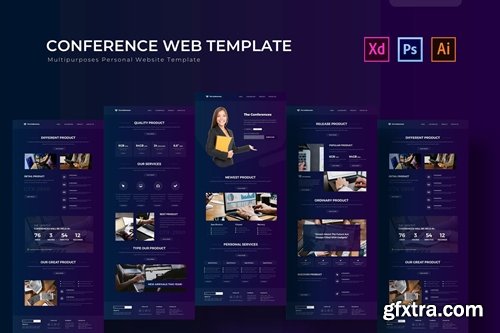 The Conferences | PSD Web Template