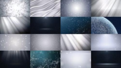 Videohive - Multi Logo Backgrounds - 16 Pack - 7784760