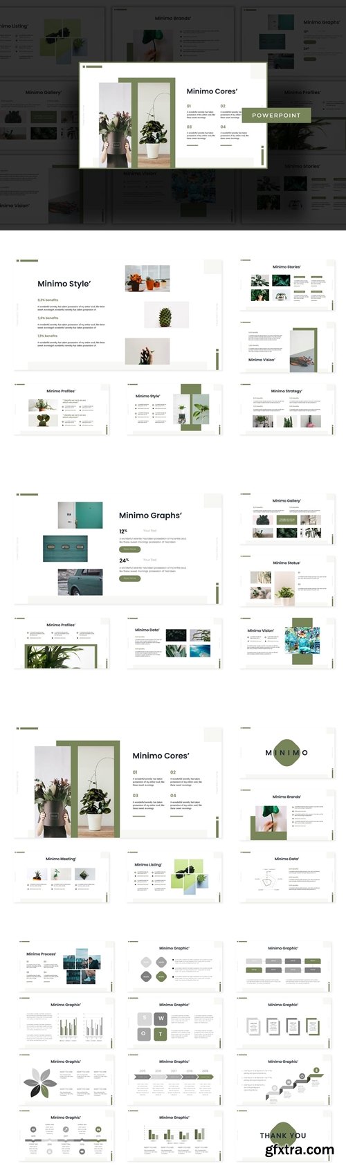Minimo Powerpoint, Keynote and Google Slides Templates