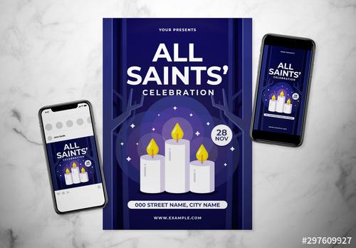All Saints Day Event Flyer - 297609927