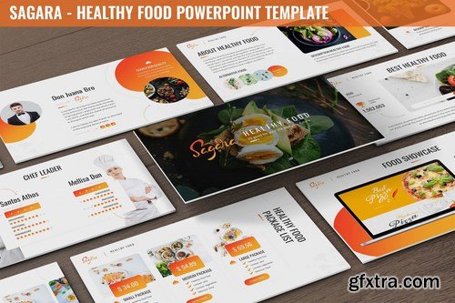 Sagara - Healthy Food Powerpoint Template