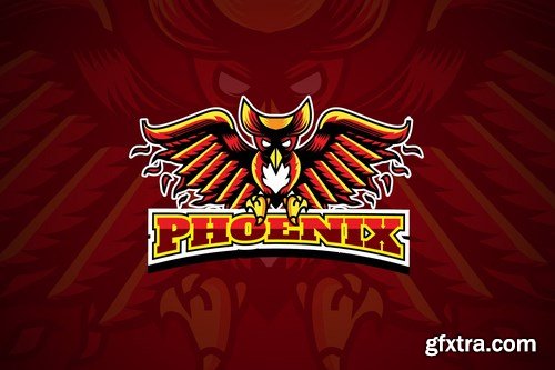 Esports Phoenix - Mascot Logo