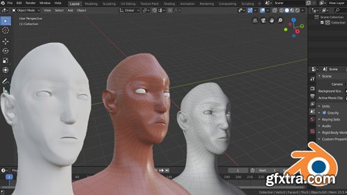 Modelling a Character With Good Topology in Blender