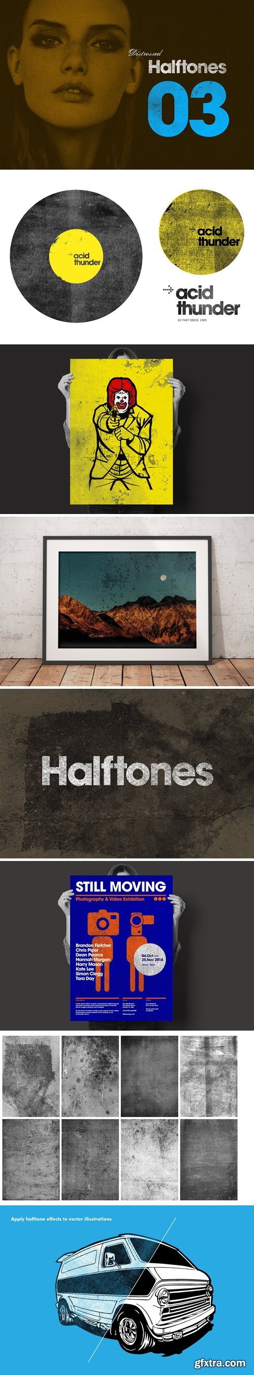 Distressed Halftones 03