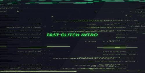 Videohive - Fast Glitch Intro - 15953983