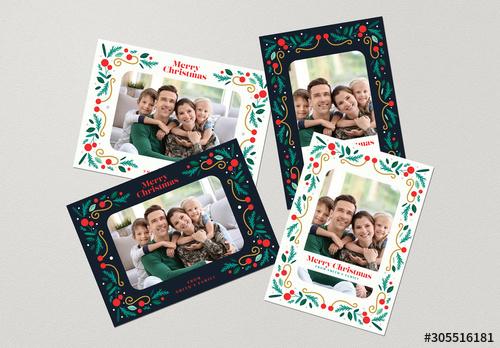 Christmas Photocard Layouts - 305516181