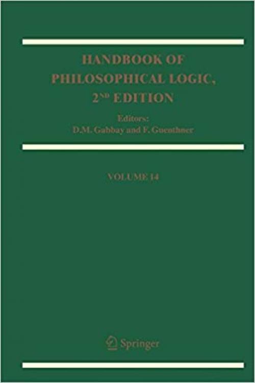 Handbook of Philosophical Logic: Volume 14