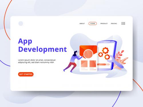 Landing Page App Development