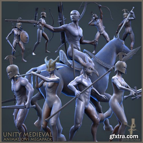 Asset Store Unity - Medieval Animations Mega Pack