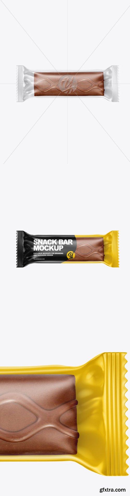 Chocolate Snack Bar Mockup 52293