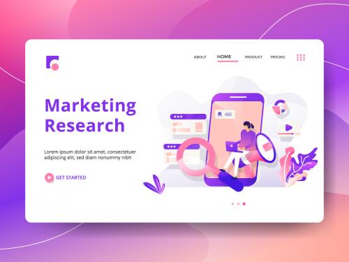 Landing Page Marketing Research