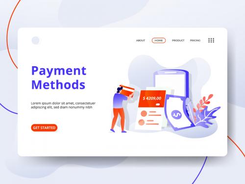 Landing Page Payment Methods