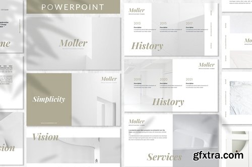 Moller - Lookbook Powerpoint, Keynote and Google Slides Templates