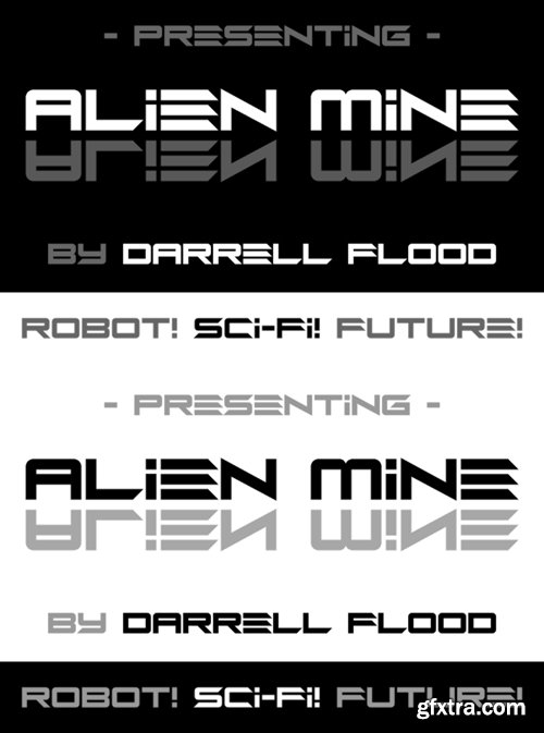 Alien Mine Font
