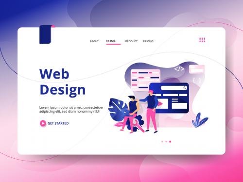 Landing page Web Design