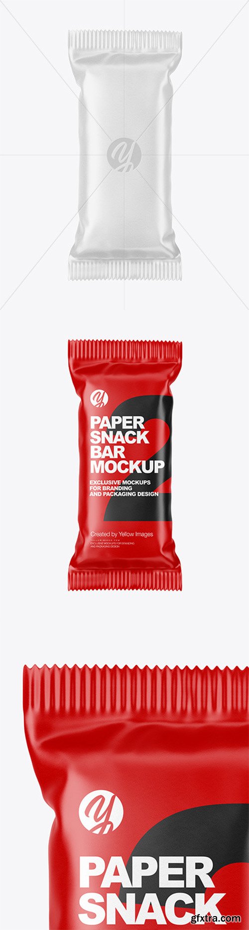 Paper Snack Bar Mockup 52553