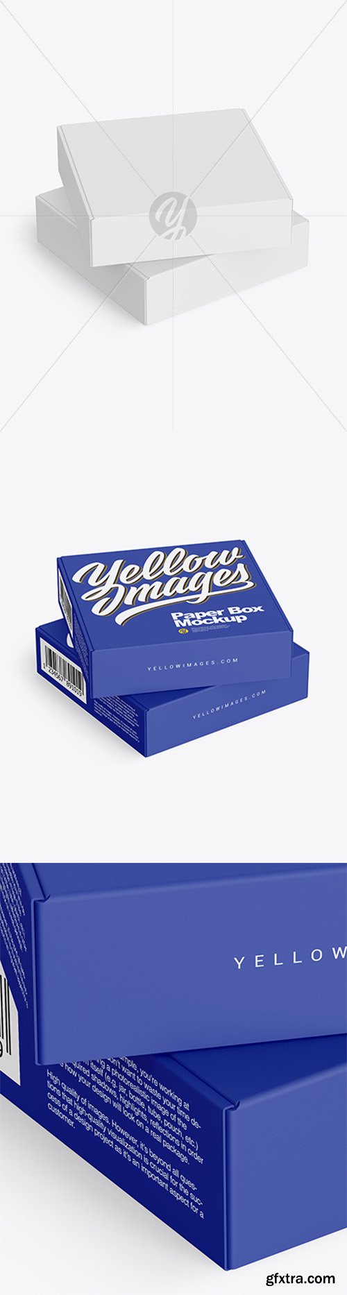 Two Paper Boxes Mockup 52575