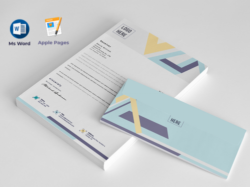 Letterhead With Ms Word Pages