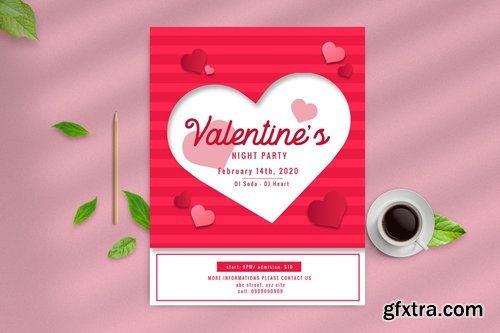 Valentine Flyer Template 7