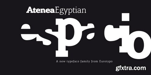 Atenea Egyptian Font Family