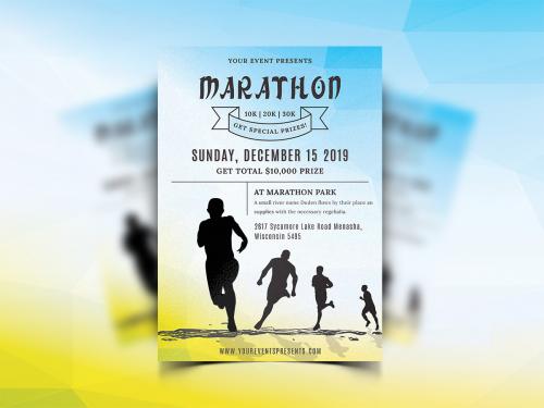 Marathon Event Flyer Template-09