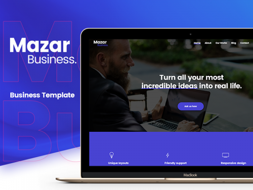 Mazar - Creative Business Template