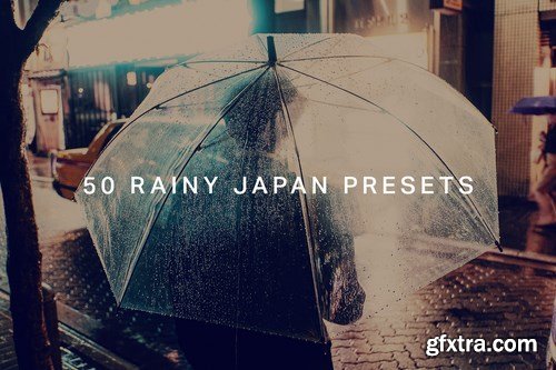 50 Rainy Japan Lightroom Presets