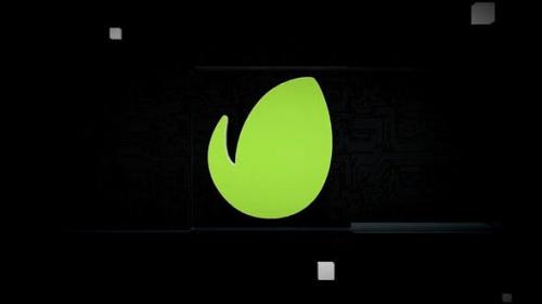 Videohive - Cube Black Logo Reveal - 25505407