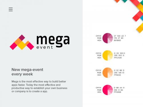 Mega Event logo design